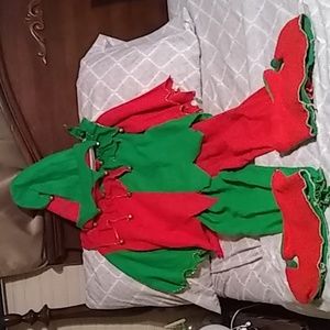 Little boys Elf costume